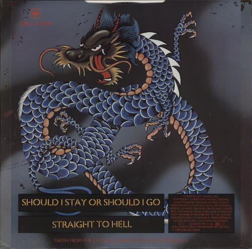 洋楽 THE CLASH Straight To Hell 12\
